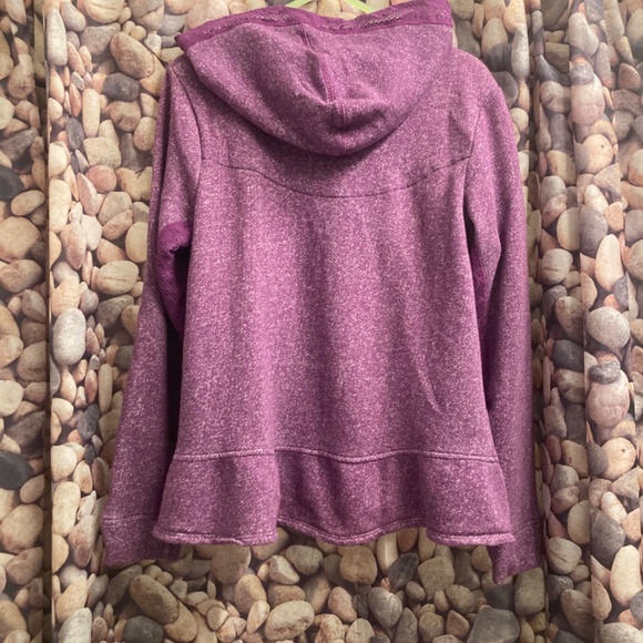 Kenzie - 2 piece lounge/workout set - sz Medium - Purple - lace trim - Picture 7 of 12